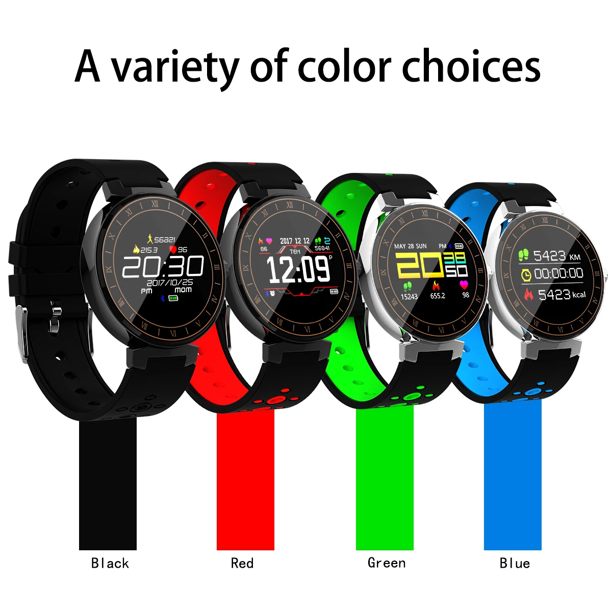 

NEW Smart Watch L8 IP68 Waterproof for Swimming Sports Heart Rate Sleep Monitor Remote Camera Distance Smart Wristwatch 4 color