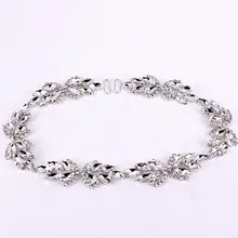 Роскошный Серебряный тонкий пояс со стразами и блестками свадебная одежда подружки невесты ремешок для свадебного платья