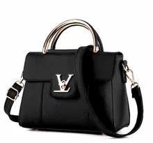 fake designer bags V Women’s Luxury Leather Clutch Bag Ladies Handbags Brand Women Messenger Bags Sac A Main Femme handle