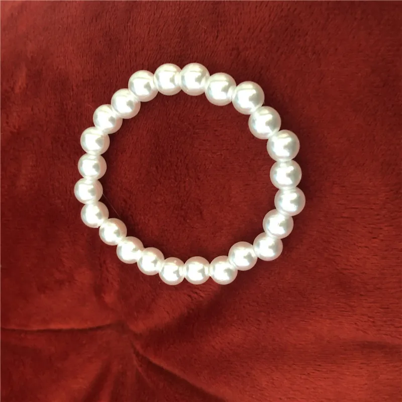 

Jewelry Best Friends Gift For Children Imitation Pearl Bracelet Women Geometric Charms Bracelet For Female