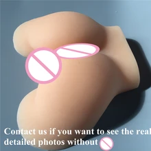 Realistic Full Silicone Sex Doll Big Ass & Vagina, Male Masturbator Vagina, Sex Toys For Men Wholesale