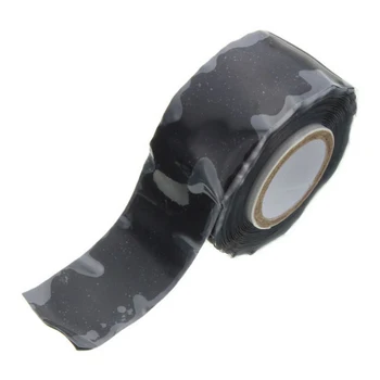 

1PC New Multi-purpose Self-adhesive Strong Black Rubber Silicone Repair Waterproof Bonding Tape Rescue Self Fusing Wire