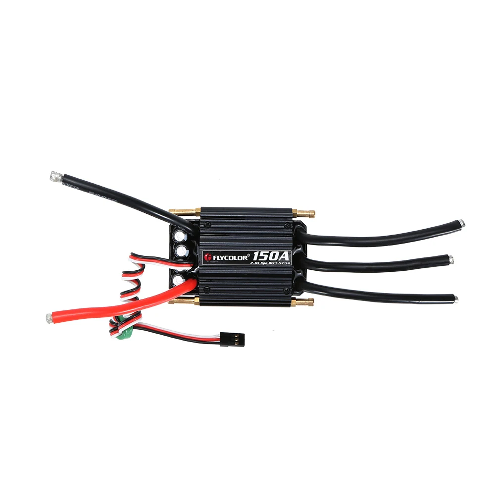 Original Flycolor Waterproof 150A Brushless ESC Electronic Speed Controller with 5.5V5A BEC for RC Boat Parts (1)