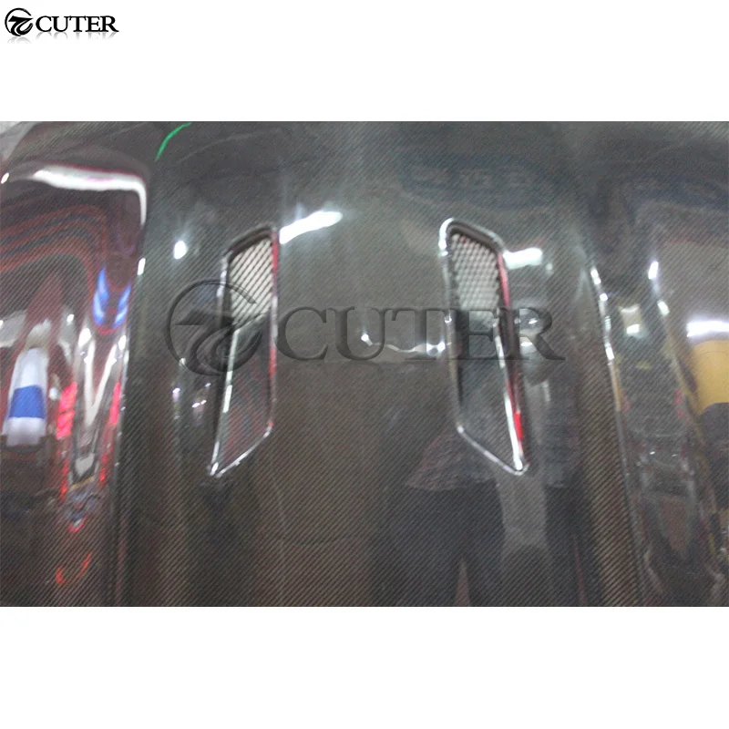 W204 Real C63 AMG капот двигателя из углеродного волокна авто капот для Mercedes Benz W204 C63 12-14