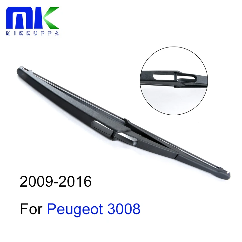 Mikkuppa Rear Wiper Blade For Peugeot 3008 2009 2010 2011 2012 2013