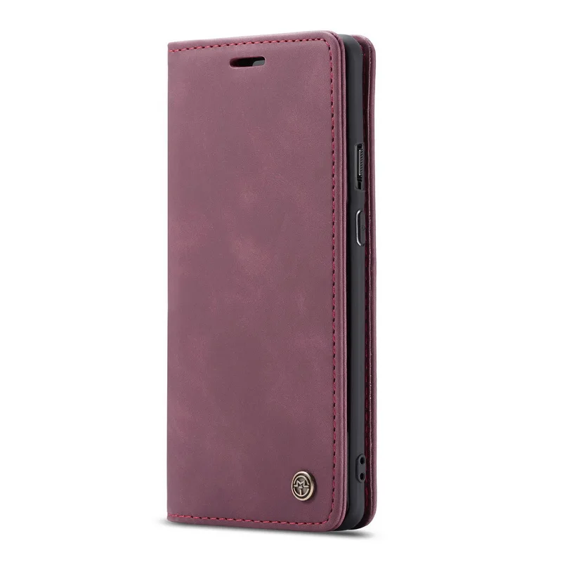 Magnetic Leather Flip Wallet Case For OnePlus 7 Pro Case For One Plus 7 Pro Card Holder Full Cover For Xiaomi Mi 9 9T K20 Fundas - Цвет: Wine