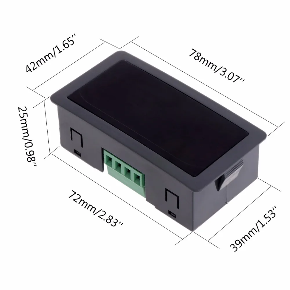 DC 12-24 V Красный 5 цифр 0,56 "светодиодный панельный счетчик вверх плюс тотализатор 0-99999 тестер инструменты