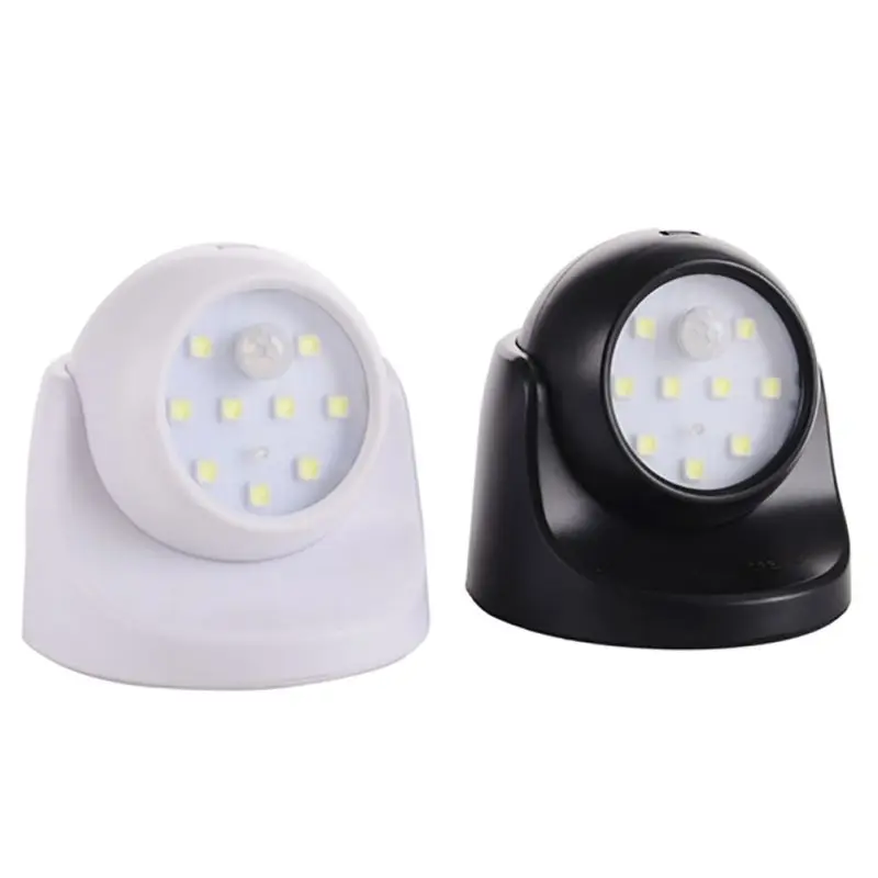 

Motion Sensor 9 Led Night Light 360 Degree Rotation PIR Night Lamp Wall Light For Children Kids Light