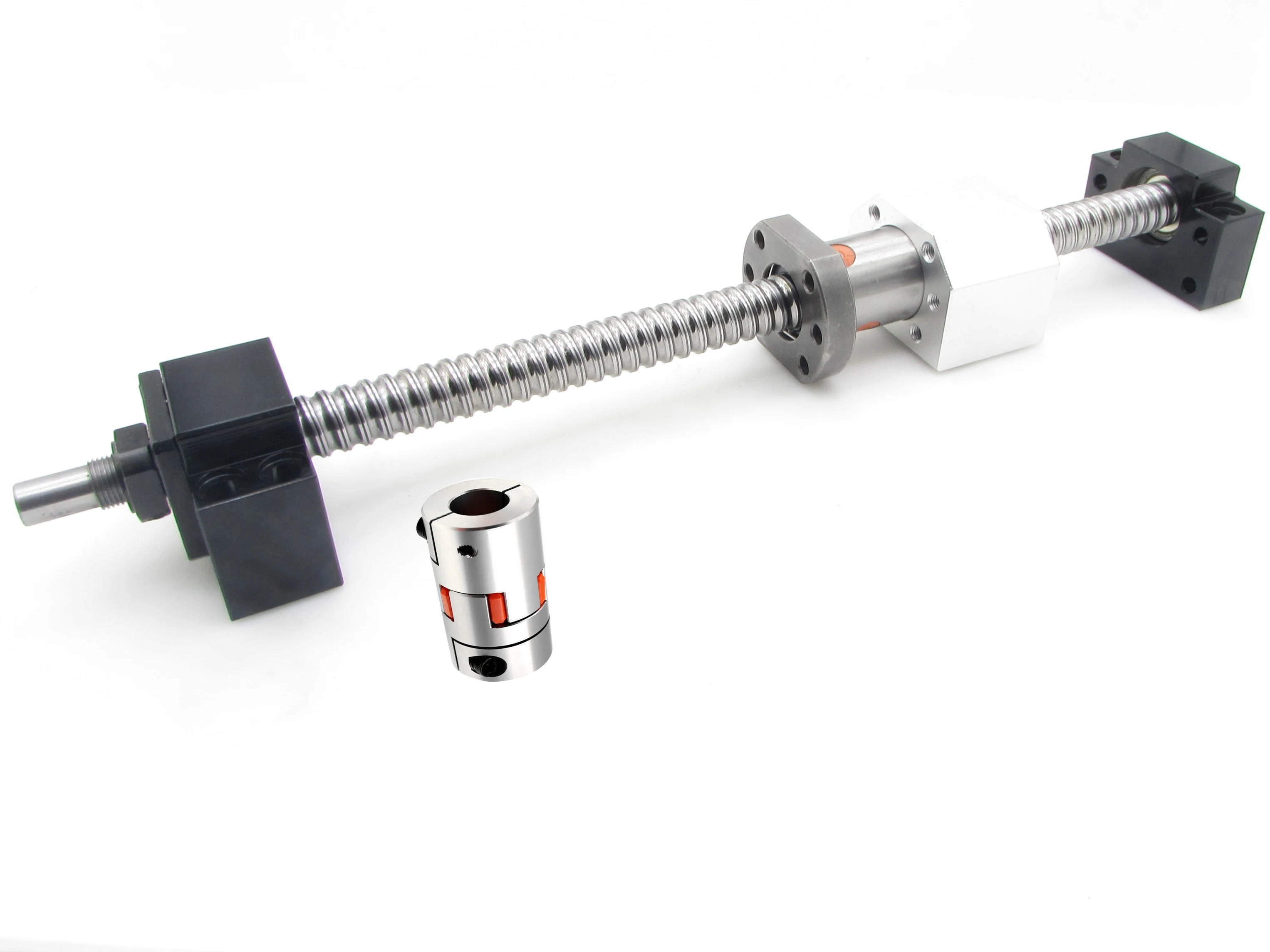 

SFU1605 set:SFU1605 rolled ball screw C7 with end machined + 1605 ball nut + nut housing+BK/BF12 end support + coupler RM1605