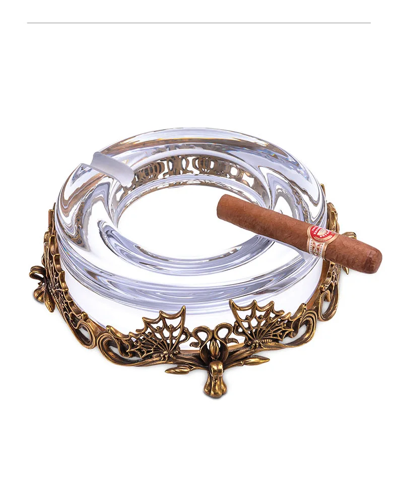 Хрустальная пепельница CIGARLOONG, Хрустальная пепельница, сигарная FH01-1182