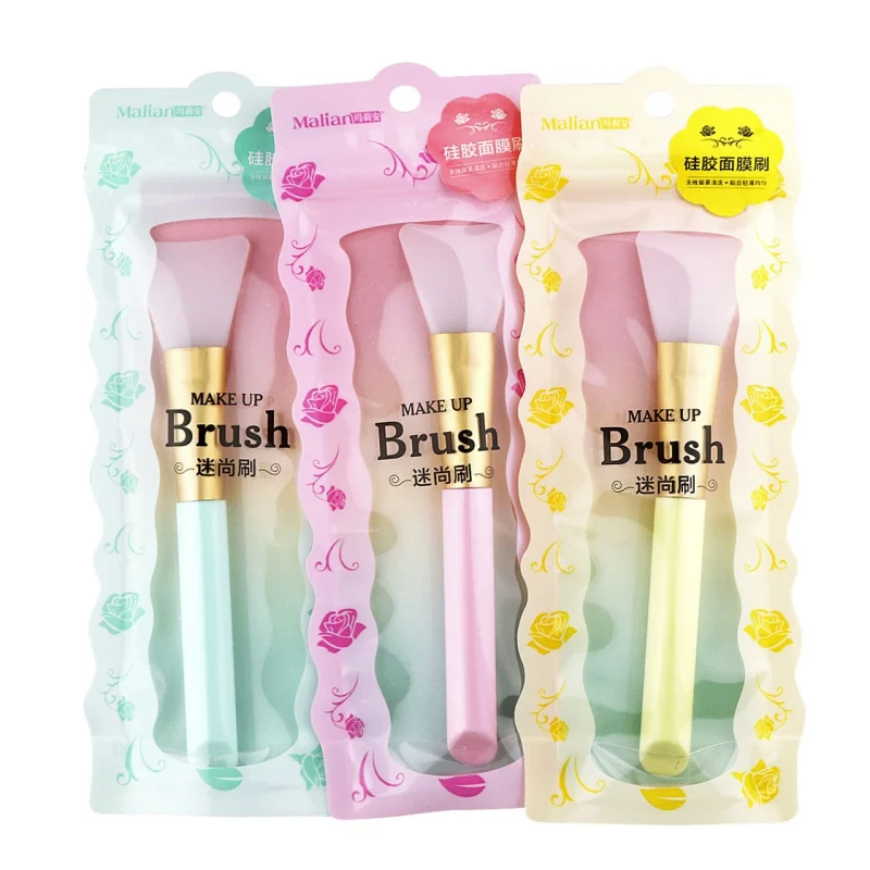

Face Cosmetic DIY Mask Brushes Mask Brush Facial Eye Makeup Silica Gel Beauty Tools Makeup Brushes