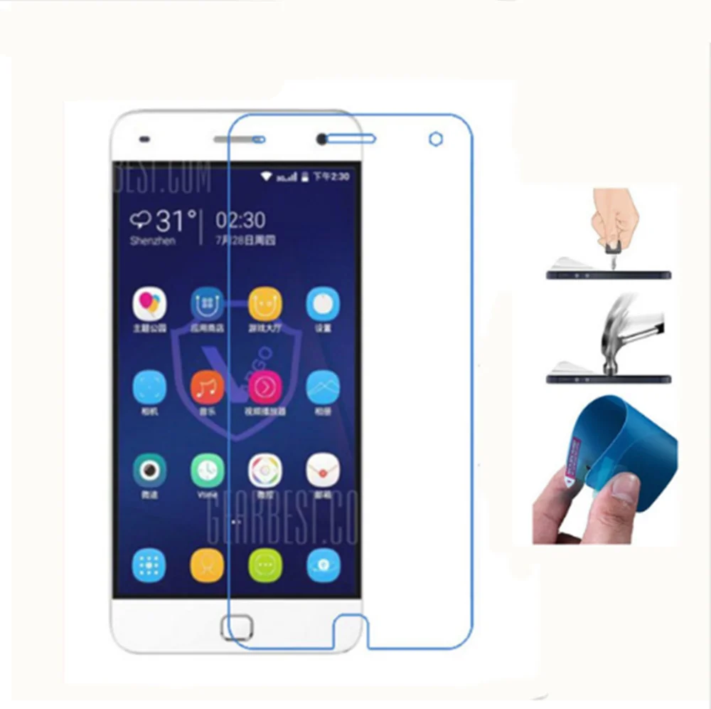 

Nano Explosion-proof Soft Clear Screen Protector Protective Film For Vargo Ivargo V210101 (not tempered glass)