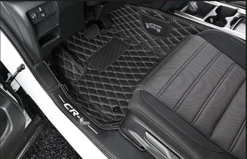 

Brand New Car Floor Mats Custom Fit For Honda CRV 2017 Car Styling Auto Floor Mat Car Accessory Carpet Cover