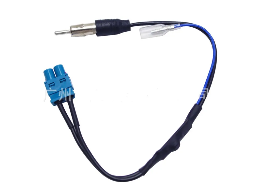 RNS510 MPD3 RCD510 двухсторонняя двойная радиоантенна Fakra адаптер гнездо для Volkswagen BMW Audi