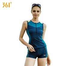 361 женский купальник для водных видов спорта из двух частей, купальный костюм для девушек, купальный костюм, средний танкини, купальник для серфинга