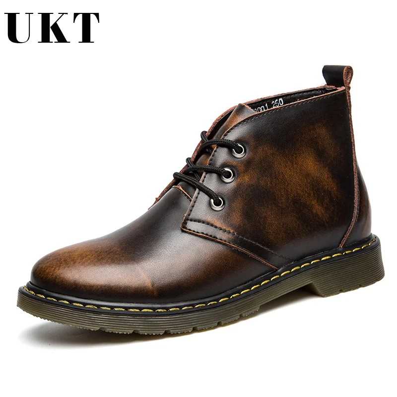 Black Motociclista Homens Trabalho Sapatos Moda brown Redondo Lace Casual Pé Homem Manter Aquecido Segurança wine Militar Couro Botas De Inverno Boots Dedo Ankle up gray Marca Red Do qzIgt7x