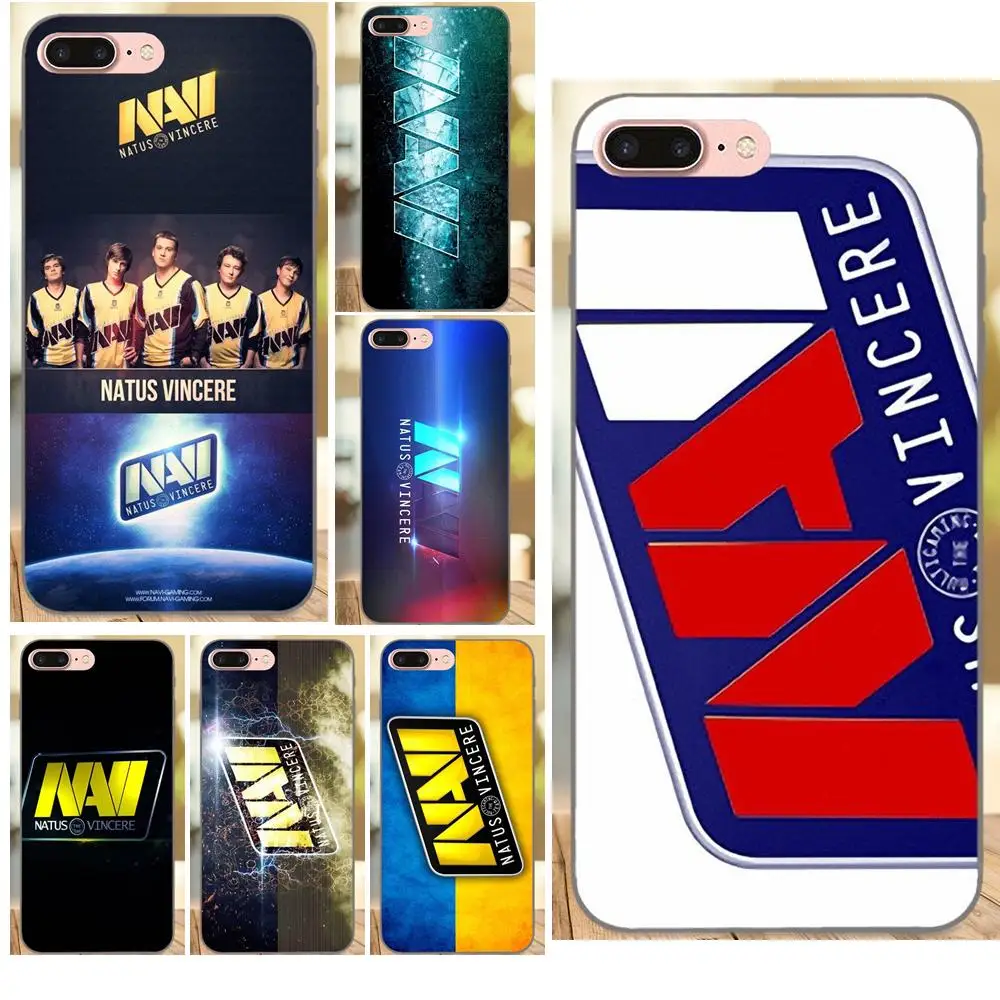 Мягкий защитный чехол Pop Navi Natus Vincere с логотипом наклейки для Xiaomi Redmi Note 2 3 4 4A 4X 5 5A 6 6A