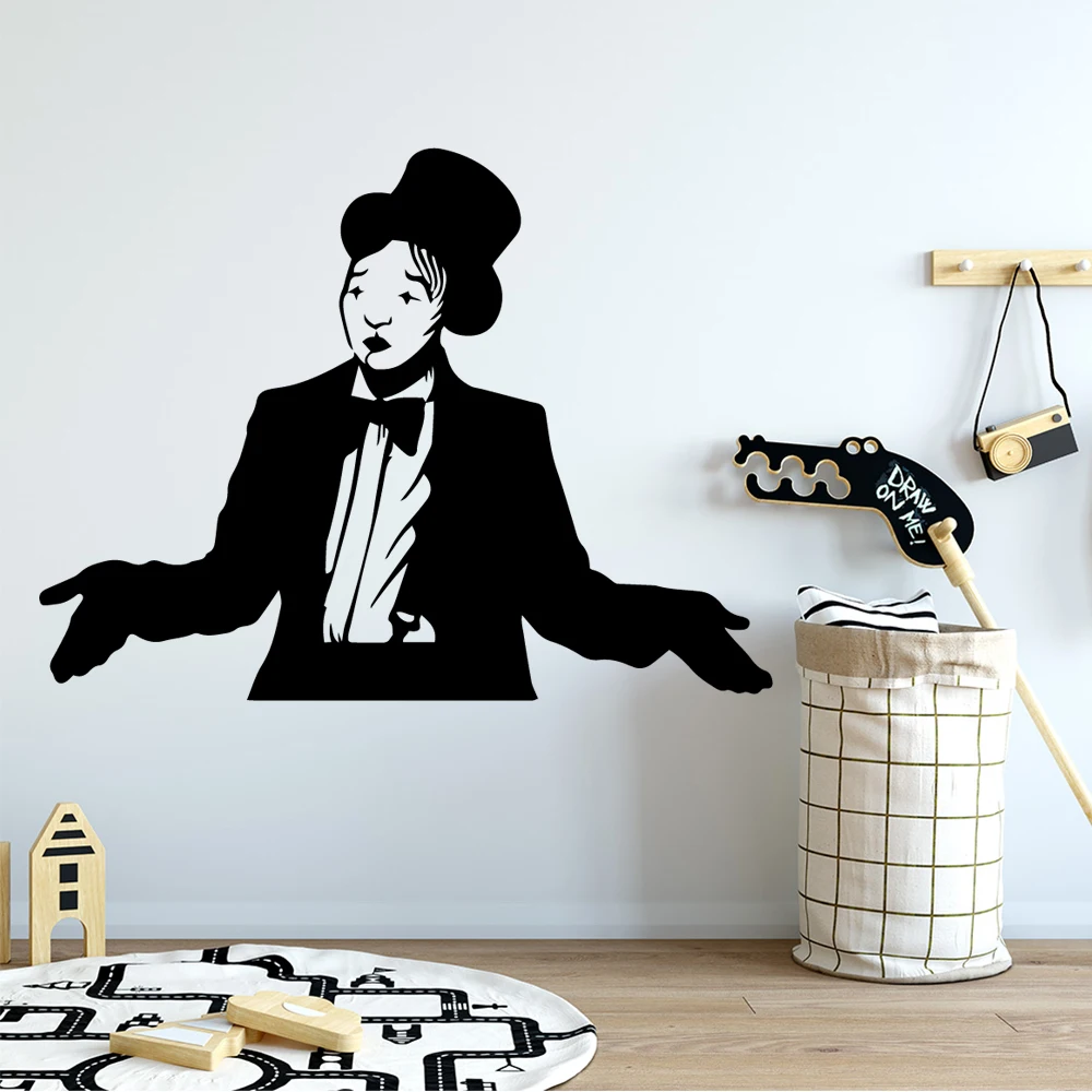 

Large clown Home Decoration Living Room Bedroom Sticker Home Decor Kids Room Mural Bedroom Decor naklejki na sciane