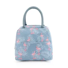 Бутылка для детского молока термосумки Фламинго Водонепроницаемый обед Термальность сумка Портативный открытый, для пикника Сумки из натуральной кожи MBG0324