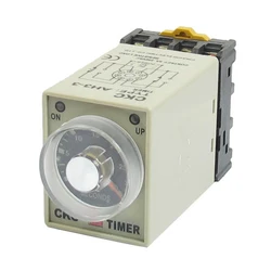 

WSFS Wholesale 2 X DC 12V 0-30 Seconds 30s Electric Delay Timer Timing Relay DPDT 8P w Base