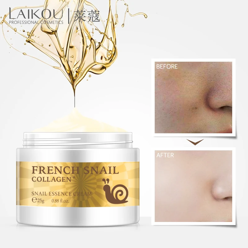 LAIKOU NEW Anti Wrinkle Anti Aging Snail Moist Nourishing Serum Facial font b Cream b font