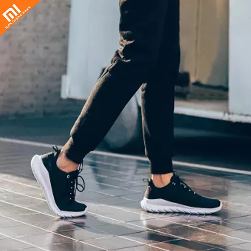 2019 new Original Xiaomi Mijia Men's FREETIE City Running Sports Breathable Refreshing Mesh Comfortable Shoes | Электроника