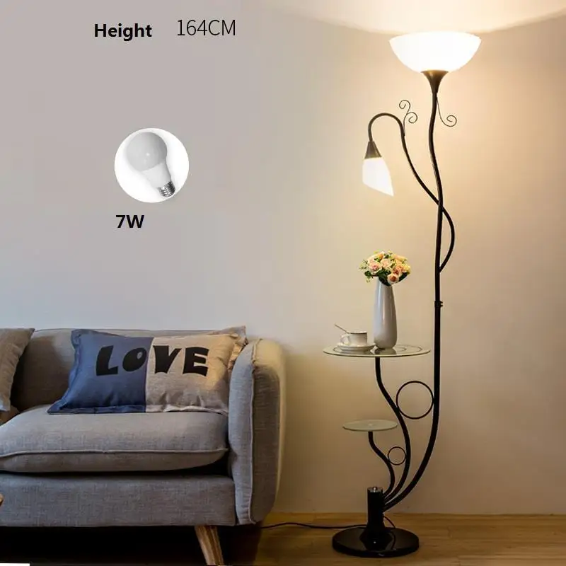 Para Sala Vloerlamp Lampen Voor Woonkamer современный Lampara Pie Lampadaire De Salon напольный светильник для гостиной, стоящая лампа - Цвет абажура: Version B