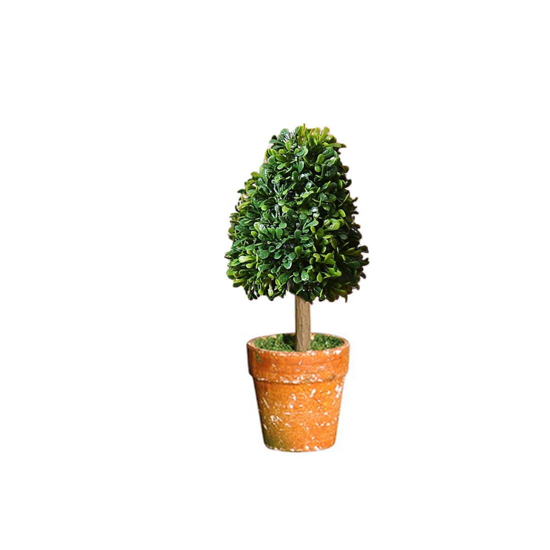 Мини Творческий дерево бонсай искусственные растения для декора не выгорает; не полива горшечных для домашнего офиса - Цвет: A36-T315