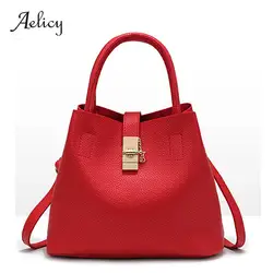 Aelicy высокое качество из искусственной кожи дамы ведро мода осень сумка Bolsos Mujer сумки для женщин 2019 Bolsa Feminina 0901