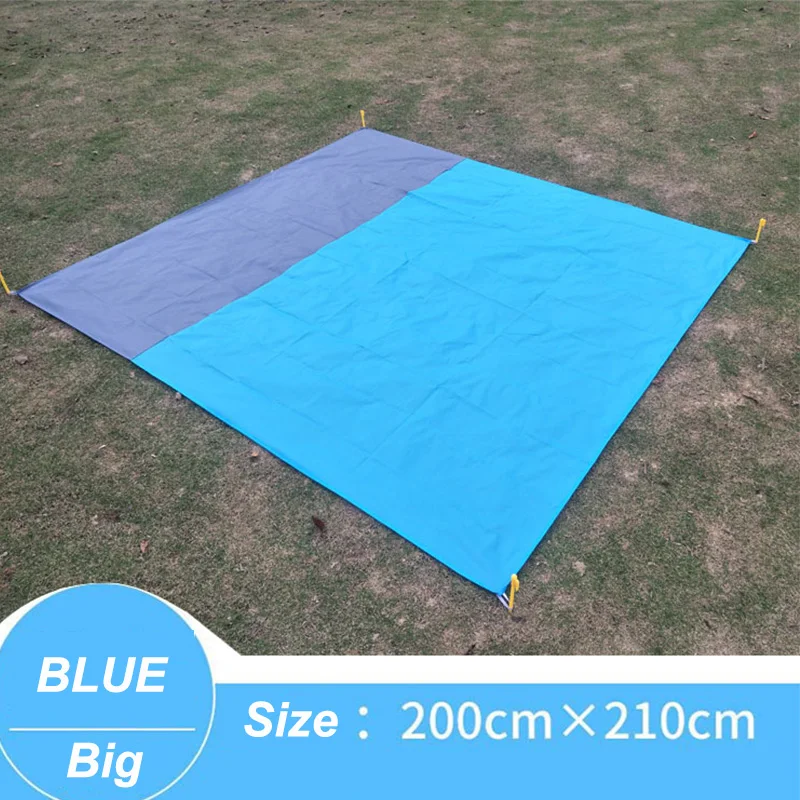 2.1M*2M Waterproof Beach Blanket Outdoor Portable Picnic Mat Camping