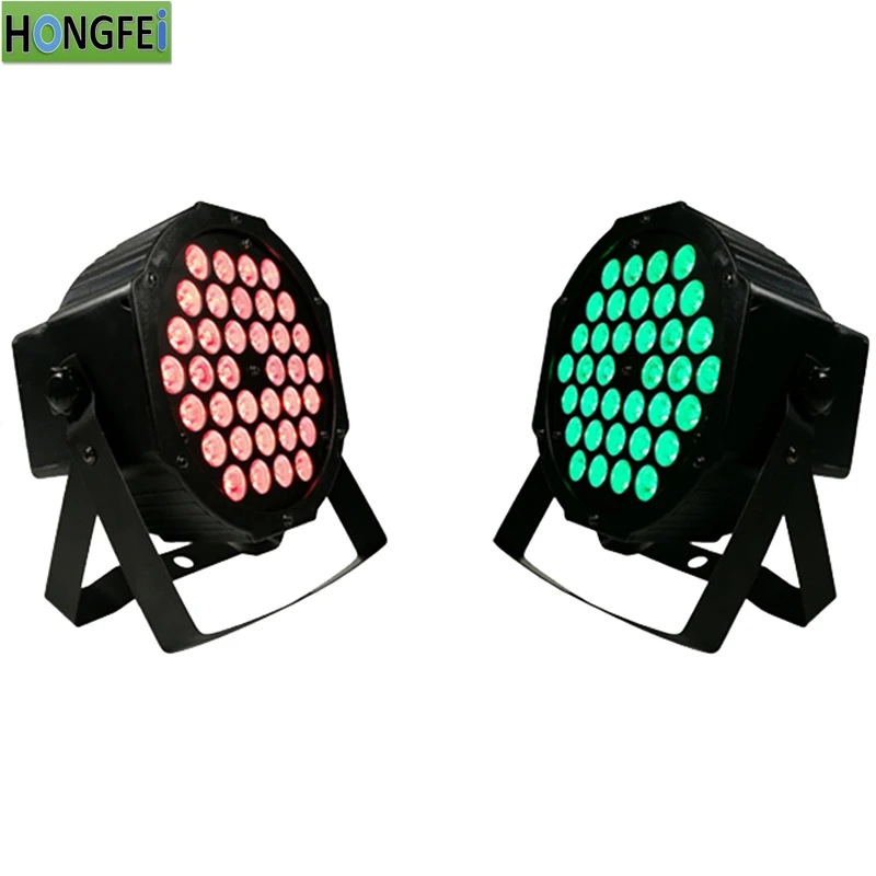 LED RGB full color par light 36x3w rgb 3in1 flat par light professional stage disco lights dj