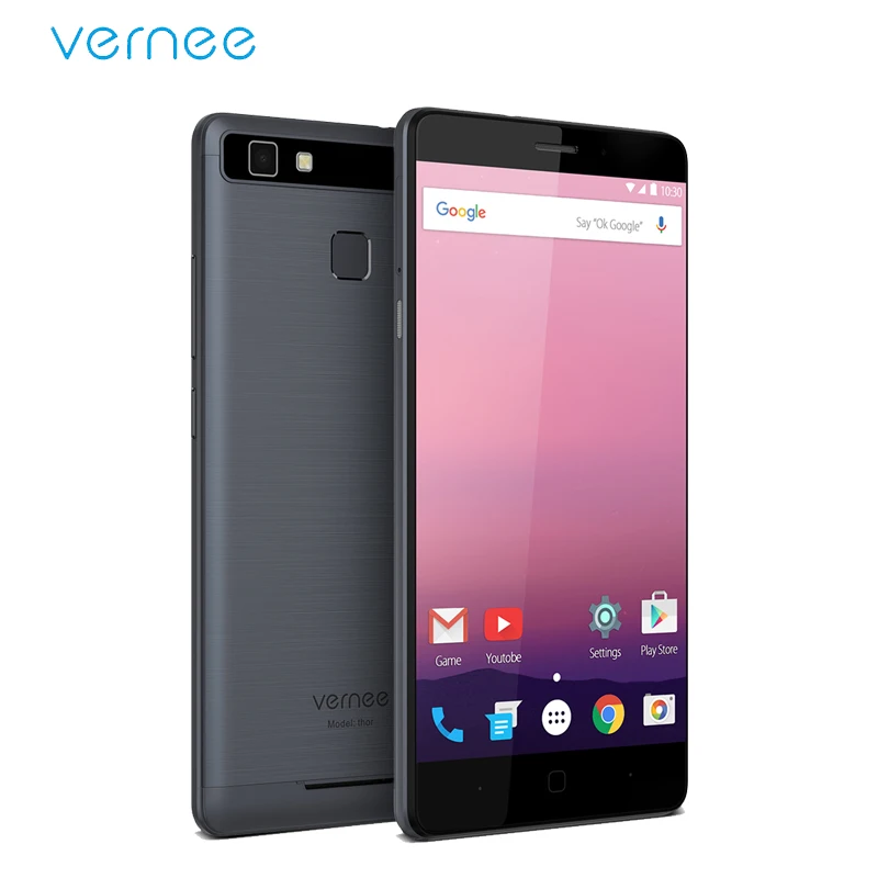 Origional Vernee Thor E 5.0 Inch 4G LTE Smartphone Android 7.0 MTK MT6753 Octa Core 3+16G Fingerprint 5020mAh Mobile Phone Cell