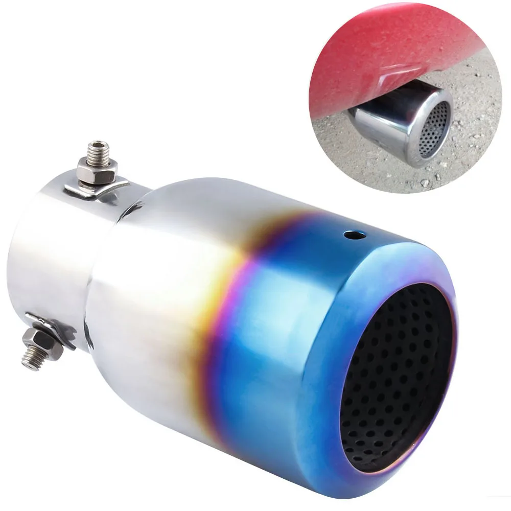 font b Car b font Refit Universal Accessory General Stainles Steel Tailpipe Silencer Interface font