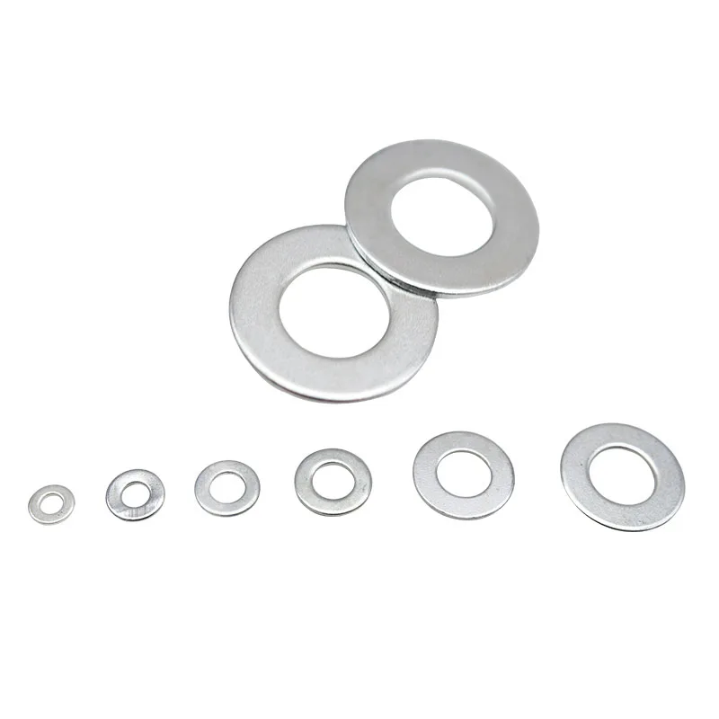 

900Pcs Different size Stainless Steel Ring Gasket Flat Washers Assortment M3/M4/M5/M6/M8/M10 Ring Set Washer M6 ZK186
