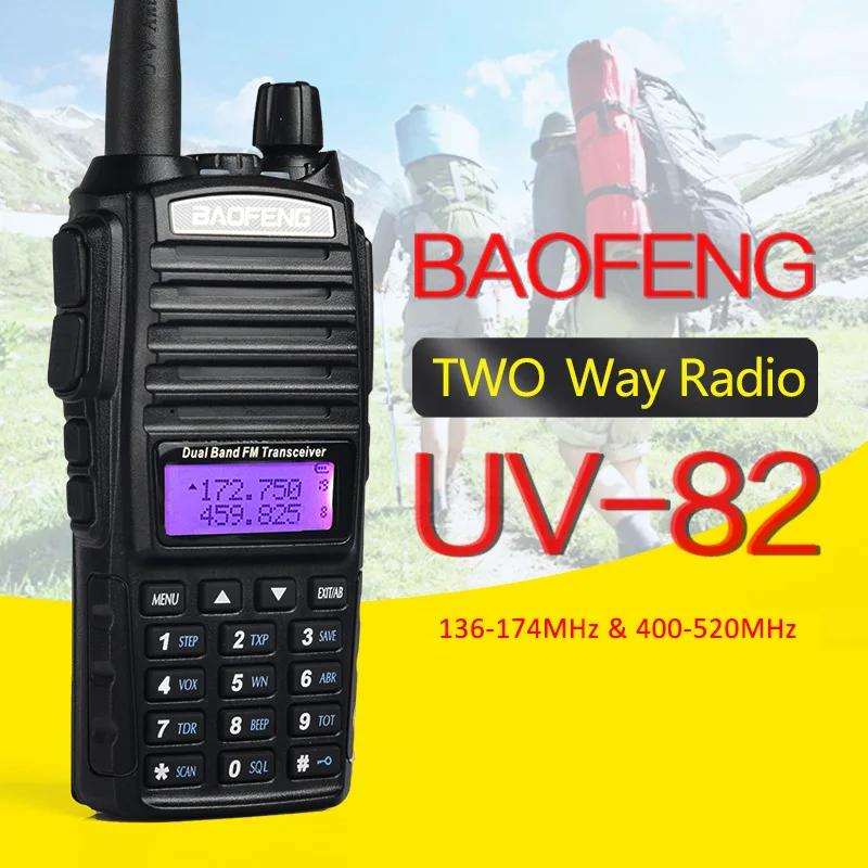 Free Shipping font b walkie b font font b talkie b font BaoFeng UV 82 Dual