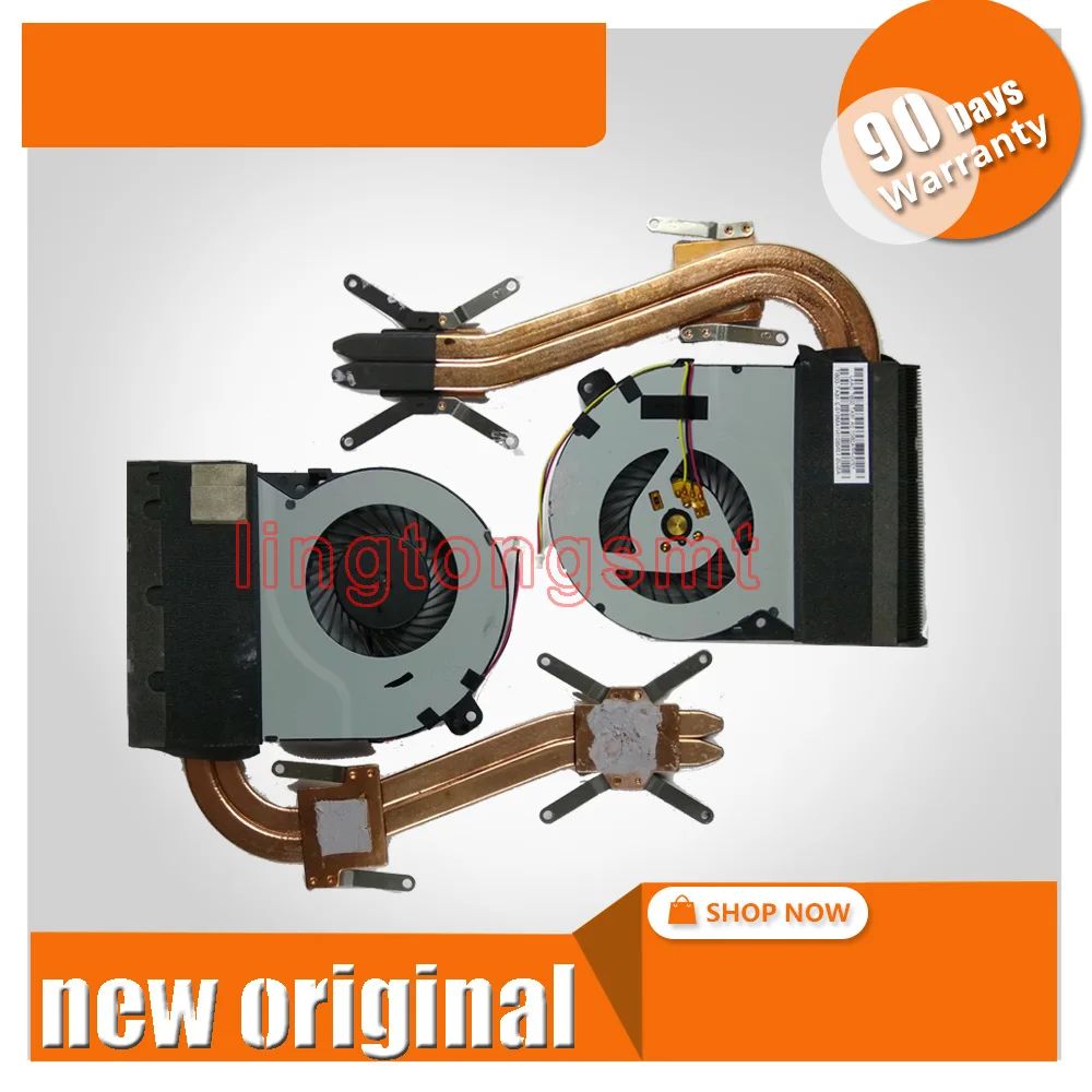 Оригинальный вентилятор охлаждения для ноутбука For Asus X550D K550D X750DP X550DP радиатор