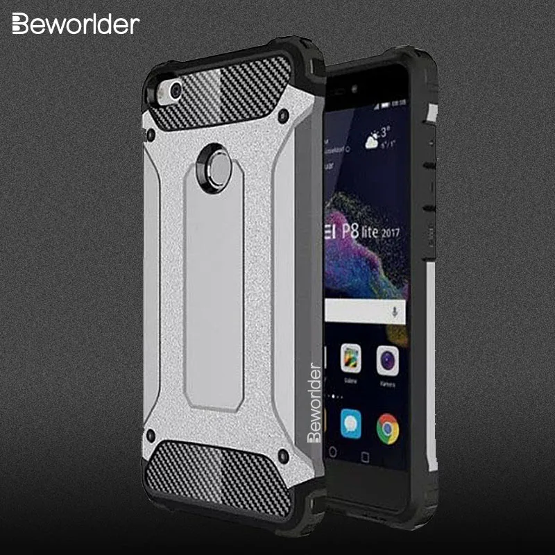 Противоударный чехол Beworlder для Huawei P8 Lite 2017 Honor 8 8C 8X Max 10 TPU + PC V10 |