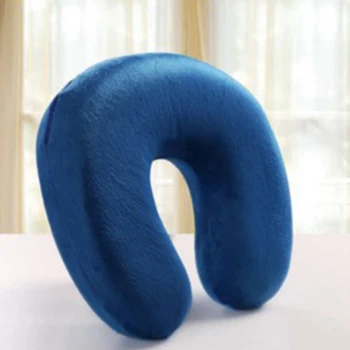 

U-shaped Slow Rebound Memory Foam Pillow Travel Neck Pillows Health Care Headrest for Body Office Flight Car Traveling
