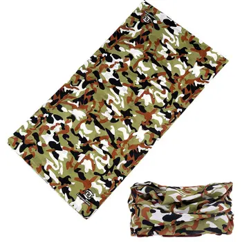

Unisex Magic Neck Gaiter Elastic Face Shield Camouflage Scarf Shemagh Military Seamless Bandana Motorcycle Buffe Paintball Mask