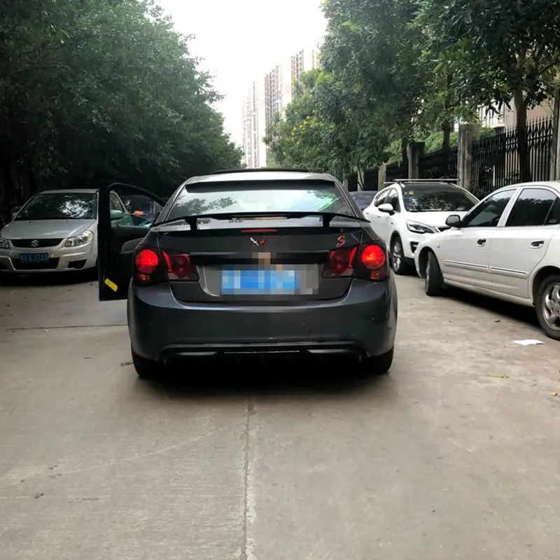 

For Chevrolet Cruze 2009 2010 2011 2012 2013 2014 ABS Material LED LAMP Primer Color Car Tail Wing Decoration Rear trunk Spoiler