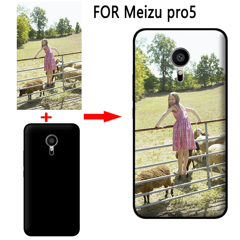 mosirui Personalized Customized DIY Case FOR Meizu pro5 HD UV Printing Cover Soft TPU Silicone Back | Мобильные телефоны и