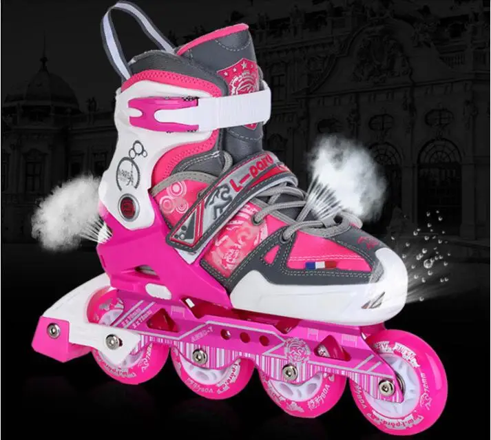 أعلى جودة! طفل زلاجات دوارة أحذية رياضية الأسطوانة حذاء للأطفال بو المواد أحذية التزلج 2 في 1 حذاء تزلج بعجلات الأحذية المسطحة