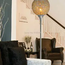 Современные и короткие светодиодный хрустальные торшеры Декор дизайнерский напольный светильник напольное освещение для спальни гостиной