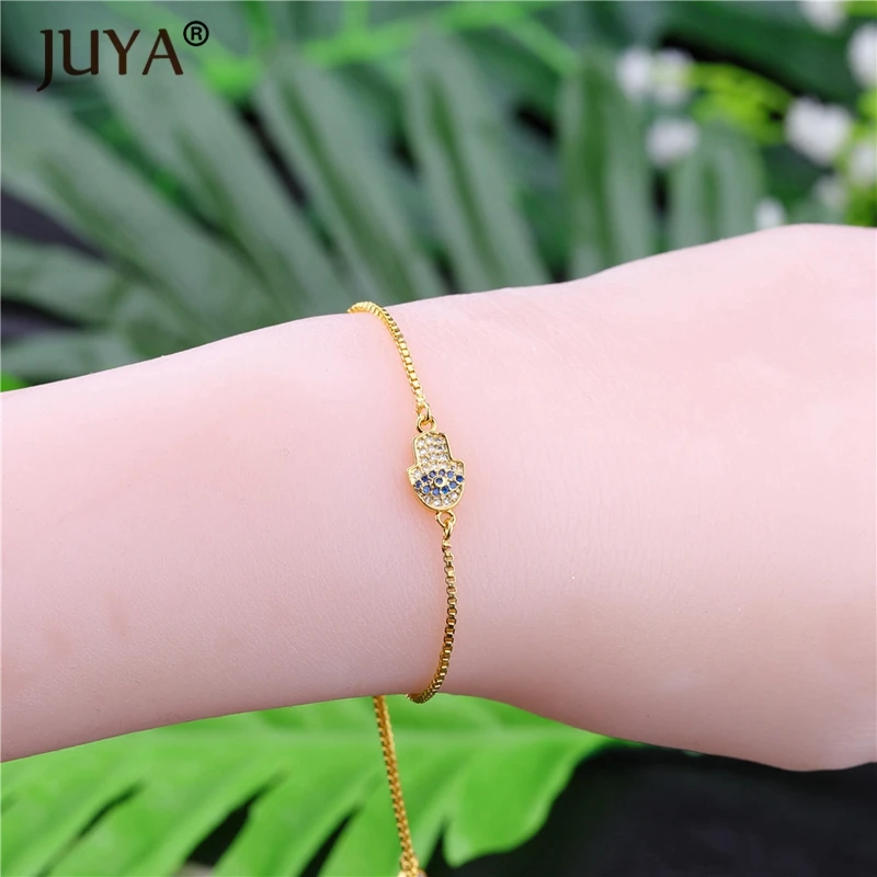 copper zircon bracelet femme latest design 10 styles fashion charms evil eye bracelets for men women armband pulsera