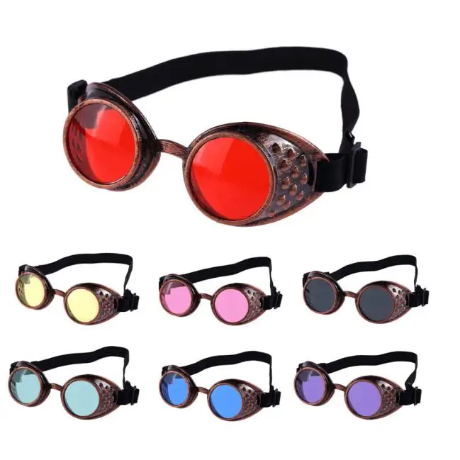 Модные аксессуары Винтажный стиль стимпанк очки сварочные панк очки в стиле косплей для женщин/мужчин Защита от УФ излучения