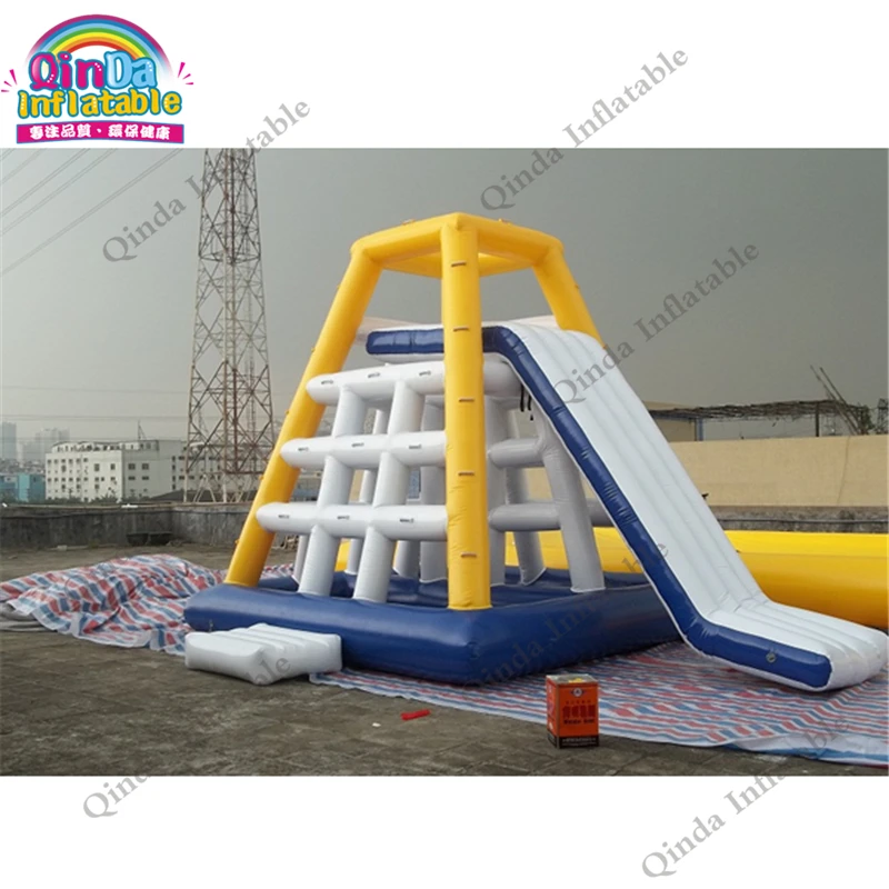 floating inflatable water slide 32