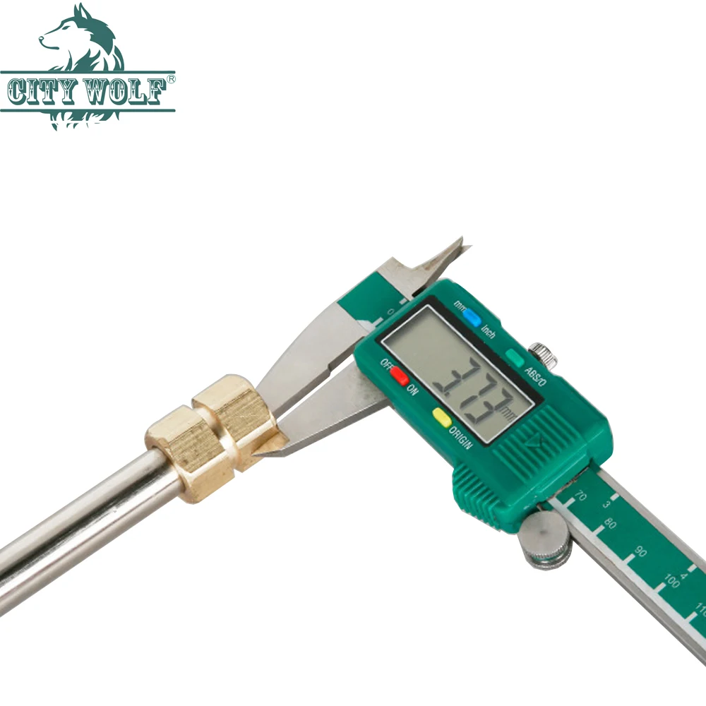 City Wolf мойка высокого давления Удлиняющая Металлическая Насадка M22x1.5 G1/4