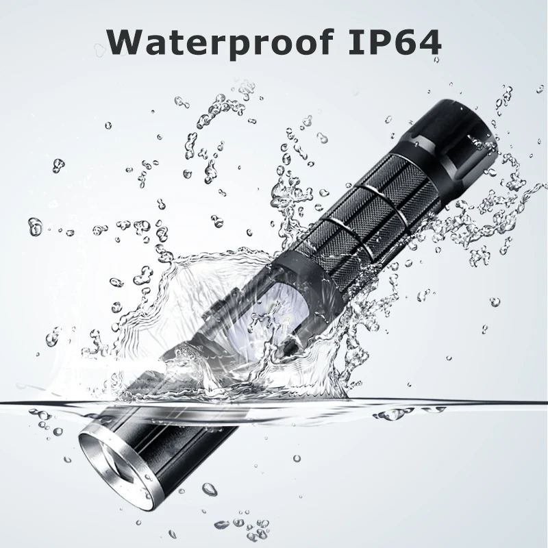 LED Rechargeable Aluminum Zoom Flashlight YGAE CREE T6 Linterna Torch USB 18650 Outdoor Camping Powerful Tactical Led Flashlight