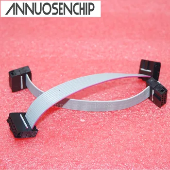 

FC-10P USBISP JTAG AVR 10Pins 2.54mm Pitch FC10P-10P Gray cable Length about 10CM