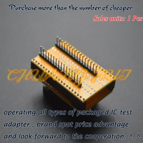 Open-Top Socket QFN8 to DIP8 Programming Adapter WSON8 DFN8 MLF8 Adapter ic test socket Pitch=1.27mm Size=6x8mm Open-Top Socket QFN8 to DIP8 Programming Adapter WSON8 DFN8 MLF8 Adapter ic test socket Pitch=1.27mm Size=6x8mm
